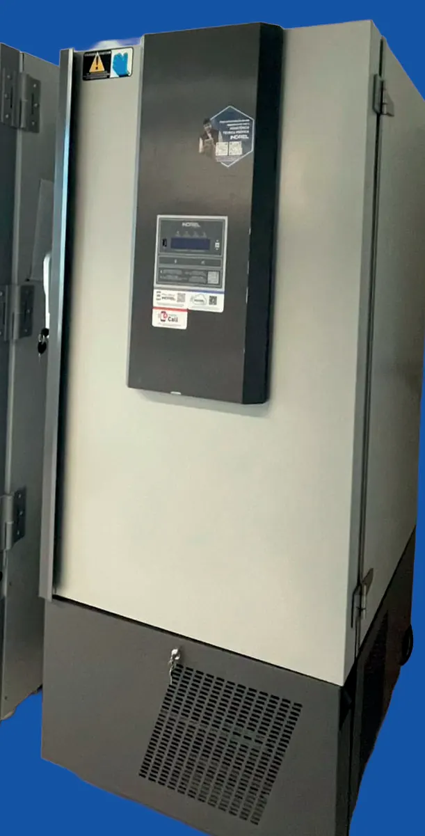 Ultrafreezer de –80 °C doado ao biorrepositório do LACOG